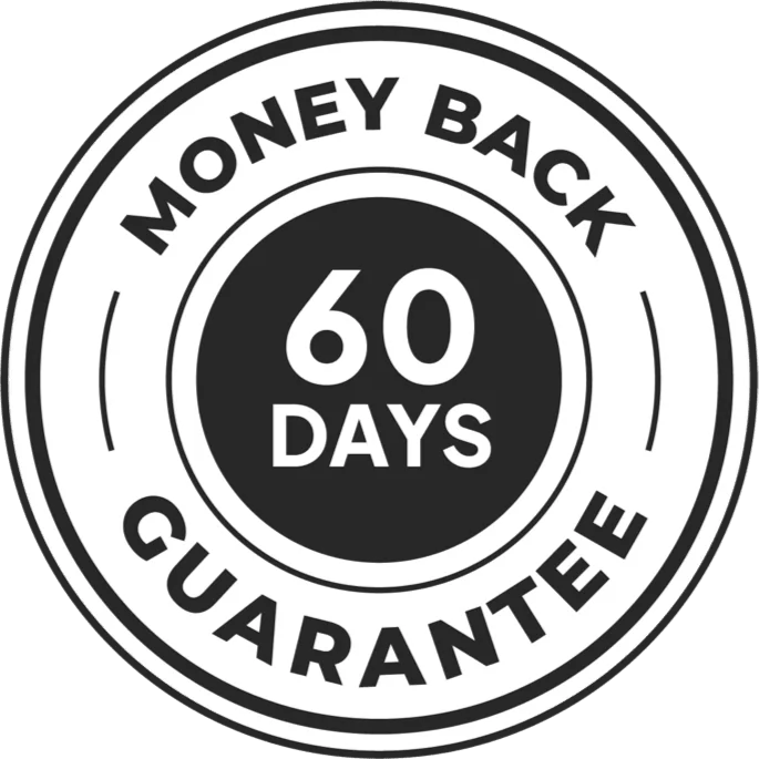 MemoHive 60-day money-back guarantee seal