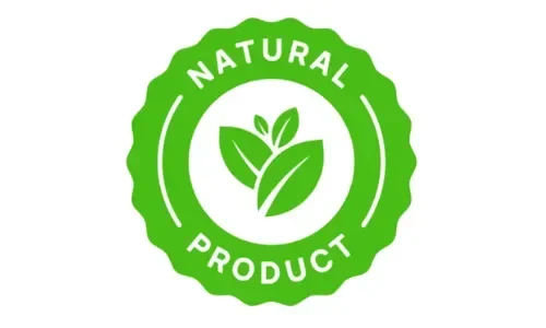 Naturally derived actives seal shown on MemoHive packaging